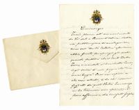 3 lettere autografe firmate inviate a Monsignor Giorgio Gusmini, Arcivescovo di Bologna.
