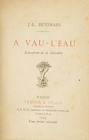 A Vau-l'eau. Eau-forte de A. Delattre.