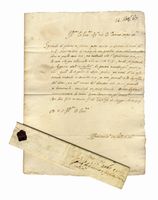 Lettera del Governatore di S. Giovanni Incarico al Duca di Parma a Gradoli.