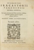 Opera omnia, in unum proxime post illius mortem collecta [...] Secunda editio.