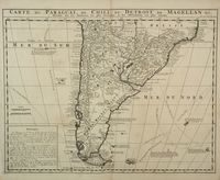 Carte du Paraguai, du Chili, du Detroit de Magellan & C.