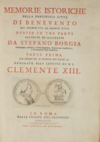 Memorie istoriche della pontificia citt di Benevento dal secolo VIII al secolo XVIII [...] parte prima (-seconda).