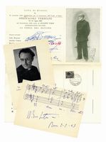 1 carta del 'Circolo Filatelico Bussetano' stampata in occasione delle 'Celebrazioni per il Centenario dell'Unit d'Italia / Spettacoli Verdiani'.