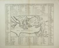 Lotto composto di 3 carte geografiche provenienti dall'Atlas historique ou nouvelle introduction a l'histoire ,  la chronologie &  la gographie ancienne & moderne...