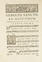 Cantus passionum secundum quatuor Evangelistas, et lamentationum Jeremiae Prophetae, pro majori hebdomada, quarum Modulatio correcta & concinnata...