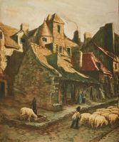 Vieilles maisons. Alen�on (prima versione) o Les Vieux Toits.
