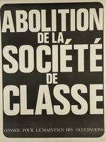 Abolition de la socit de classe.
