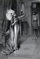 Ghismunda e la coppa d'oro. (Illustrazione per il Decamerone di Giovanni Boccaccio, Novella di Tancredi e Ghismunda).