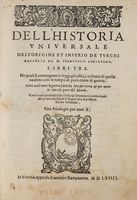 Dell'Historia universale dell'origine et imperio de Turchi...