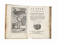 La vita e le avventure di Robinson Crusoe storia galante...