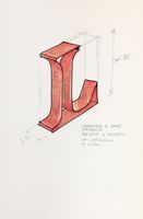 Alfabeto Lucini progettato da Bruno Munari.