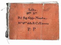 Jefte / Oratorio Sacro / del Sig. Giuseppe Moneta / Maestro [...] della Regia Corte d?Etrurià.