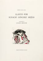 Llanto por Ignacio Snchez Mejas.