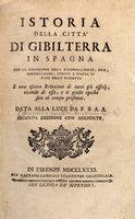 Istoria della citt di Gibilterra in Spagna.