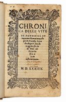 Chronica delle vite de Pontefici et Imperatori Romani...