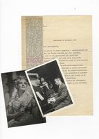 Lettera dattiloscritta con firma autografa inviata ad Antonio Ghiringhelli, Teatro alla Scala.