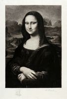 Monna Lisa (La Gioconda). Da Leonardo da Vinci.