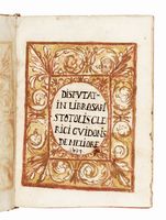 Disputationes / in libros Ari / stotolis / Cle / rici Guidonis / De Meliore / 1637.