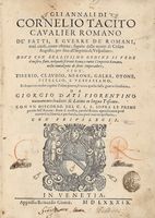 Gli annali [...] de' fatti, e guerre de' Romani [...] da Giorgio Dati fiorentino nuovamente tradotti di Latino in lingua Toscana.