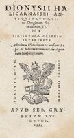 Antiquitatum sive originum Romanarum libri X. Sigismondo Gelenio interprete... (-alter tomus).