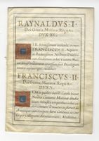 Documento in pergamena relativo all'Universit di Modena.