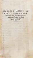 Dialogo [...] circa al sito, forma e misure dello inferno di Dante Alighieri...