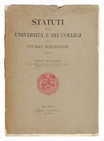 Statuti delle universit e dei collegi dello studio bolognese.