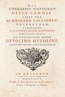 Del congresso notturno delle lammie libri tre [?] S'aggiungono due dissertazioni epistolari sopra l'arte magica.	