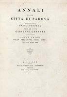 Annali della citt di Padova.