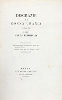 Disgrazie di Donna Urania ovvero degli studi femminili.