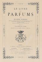 Le livre des parfums. Prface d'Alphonse Karr.