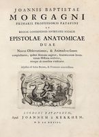 Epistolae Anatomicae Duae. Novas observationes, & animadversiones complectentes...