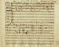 Messa / di / Giuseppe Donizetti / a 3 voci a / Piena Orchestra.