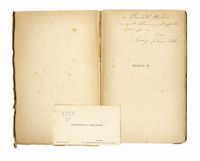 Dedica autografa su libro Enrico IV / Tragedia in tre atti. Firenze, Bemporad 1922.