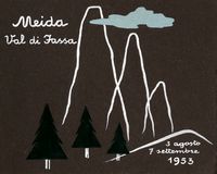 Resoconto fotografico di un'escursione a Meida e in val di Fassa.
