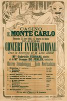 Casino de Monte Carlo [...] dix-huitime Concert International.
