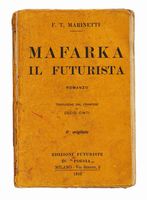Dedica autografa su libro 'Mafarka il futurista'.