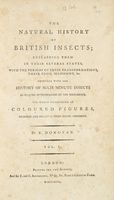 The natural history of British insects [...] Together with the history of such minute insects as require investigation by the microscope... Vol. I (-XIII).