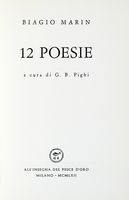 12 poesie. A cura di G. B. Pighi.