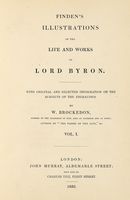 Finden's illustrations of the Life and Works of Lord Byron... Tomo I (-III).