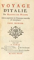 Voyage d'Italie par Maximilien Misson. Tome premier [-quatrieme].