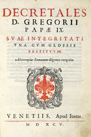 Decretales d. Gregorij papae IX...