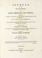 Journal of the proceedings of the late embassy to China...