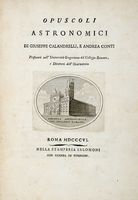 Opuscoli astronomici.