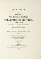 Engravings of the most noble the Marquis of Stafford's collection of pictures... Vol. I (-IV).
