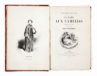 La Dame aux Camélias préface de Jules Janin [?]. Illustrée par Gavarni.