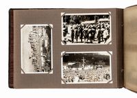 Raccolta di 192 tra fotografie e fotocartoline che ritraggono il Campo Mussolini a Cortina d'Ampezzo.