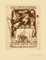 Ex libris Irene Dwen Pace. Opus 161.