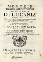 Memorie topografico-storiche della provincia di Lucania...