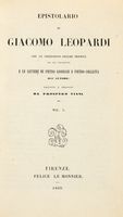 Epistolario [...] Raccolto e ordinato da Prospero Viani.